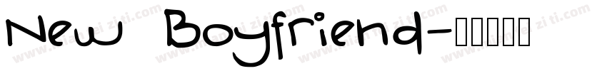 New Boyfriend字体转换